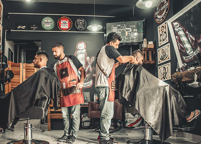 barbearia e barbeiros